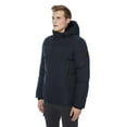 thumbnail image 2 of Dark Black Men's Insulated Puffer Jacket, 2 of 9