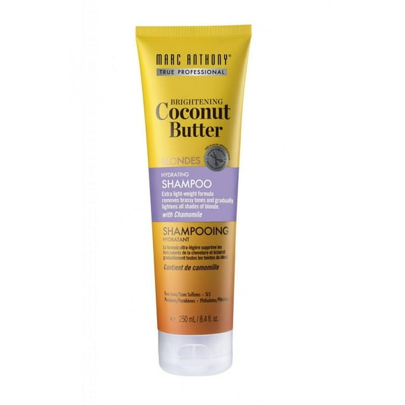 Marc Anthony Brightening Coconut Butter Blondes Sulfate Free Hydrating Shampoo