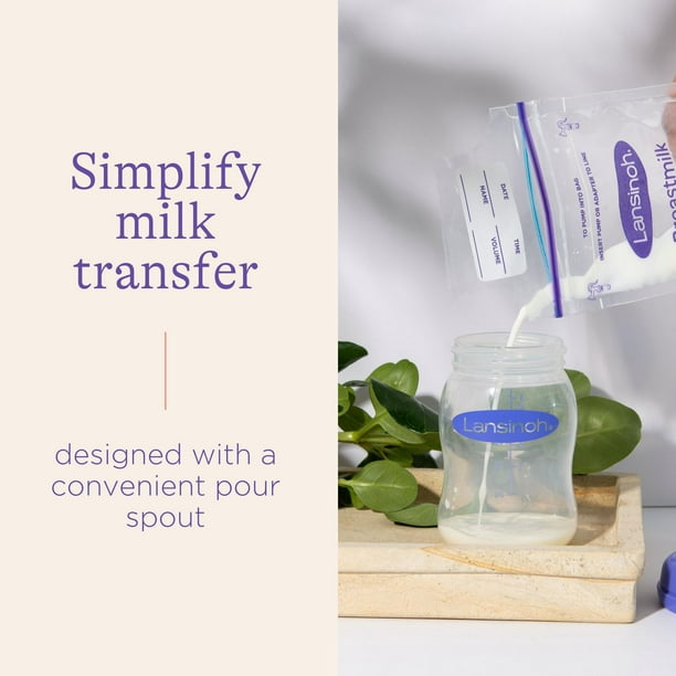 Sacs de conservation du lait maternel Philips Avent, 50 unités, 6 oz/180 ml