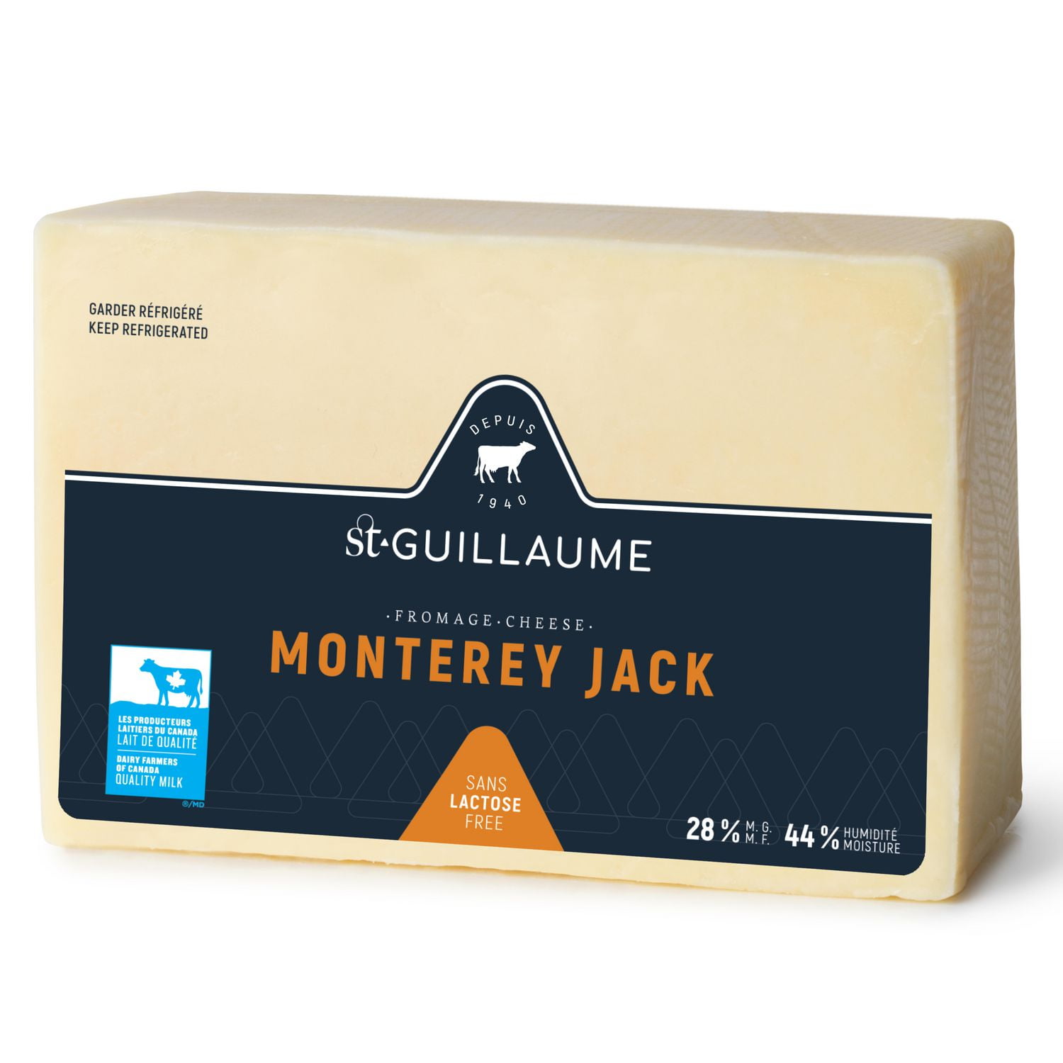 Monterey Jack St-Guillaume, bloc 730g Fromage Monterey Jack