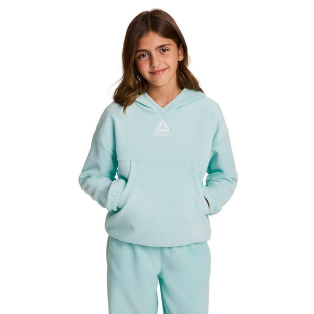 Sweat à Capuche Reebok Fille Athletic Venture en Molleton