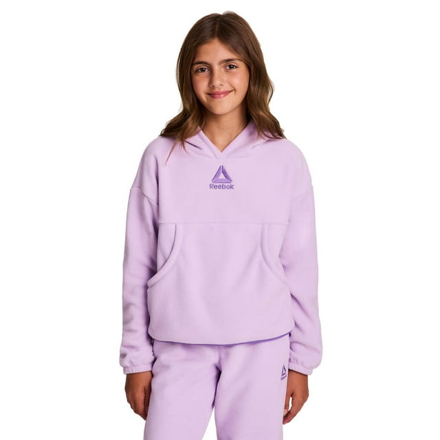 Sweat à Capuche Reebok Fille Athletic Venture en Molleton