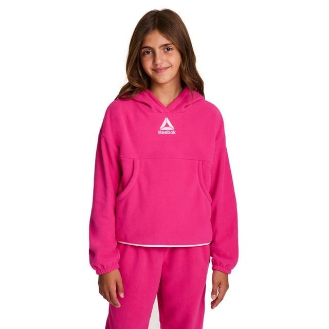 Sweat à Capuche Reebok Fille Athletic Venture en Molleton