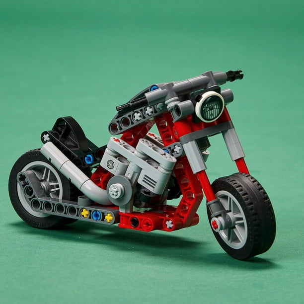 LEGO® 42132 La Moto, Maquette à Construire 2 en 1, Jouet de