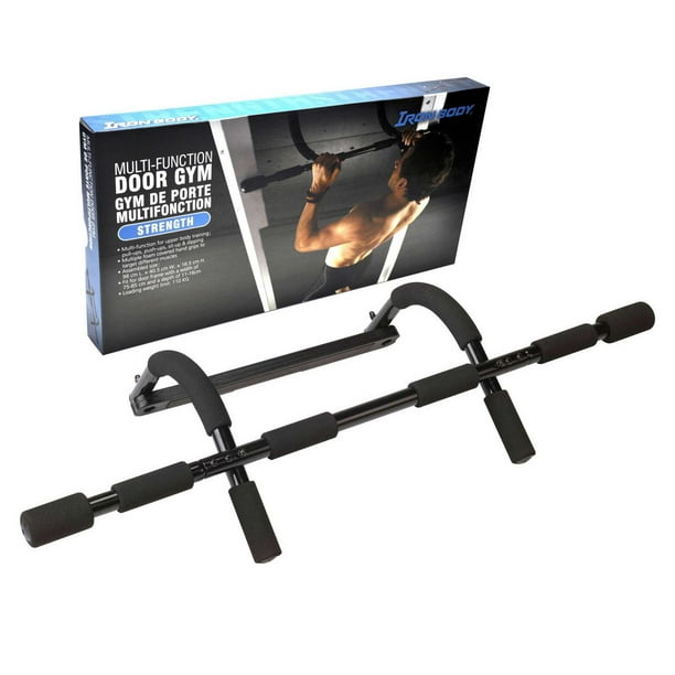 Iron Body Pull Up Bar Door Gym - Total Upper Body Home Workout Trainer