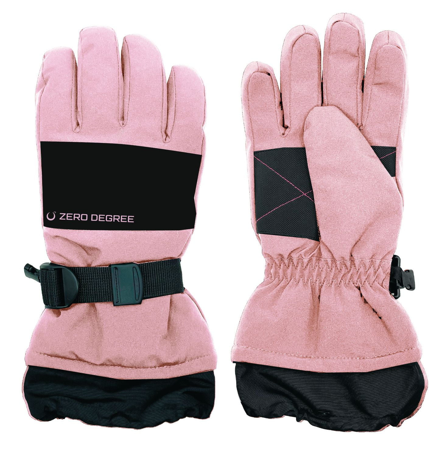Zero Degree Girls 4-16 Waterproof Gauntlet Ski Glove