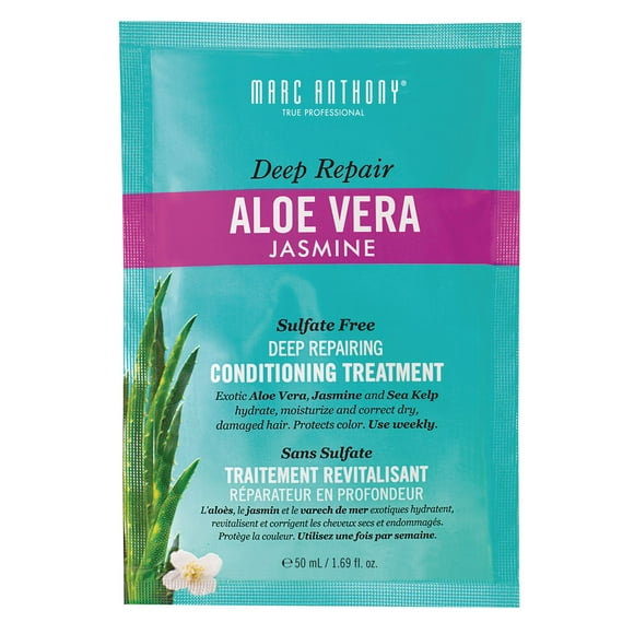 MARC ANTHONY COSMETICS INC Marc Anthony Deep Repair Aloe Vera Jasmine Deep Repairing Conditioning Treatment