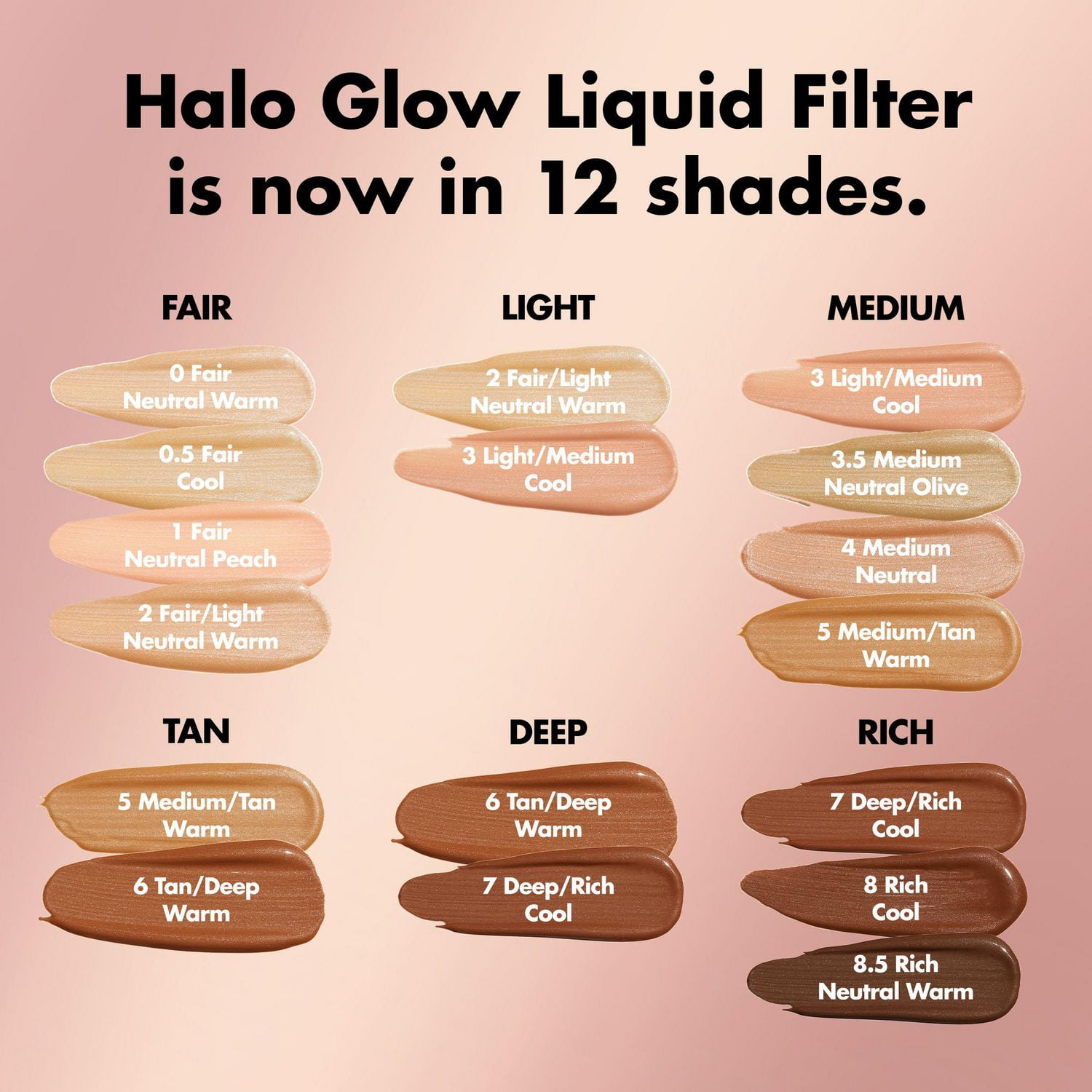 e.l.f. Cosmetics Halo Glow Liquid Filter, Complexion Booster For A Glowing,  Soft-Focus Look, Infused With Hyaluronic Acid, Vegan & Cruelty-Free. 31.5  ml 