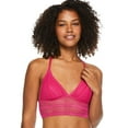 thumbnail image 1 of No Boundaries Women's Triangle Lace Bra, 1 of 3