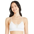 thumbnail image 1 of No Boundaries Women's Strappy Cami Bra, 1 of 3