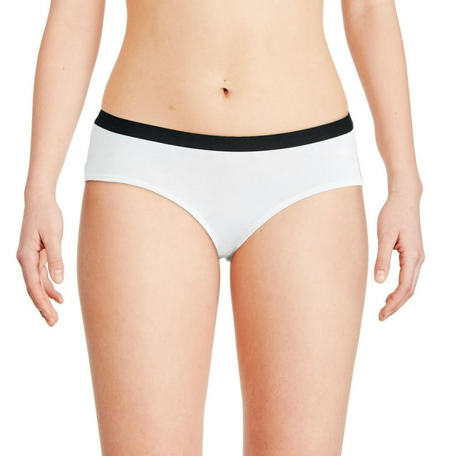 No Boundaries Women's Cotton Stretch Brief 2-Pack