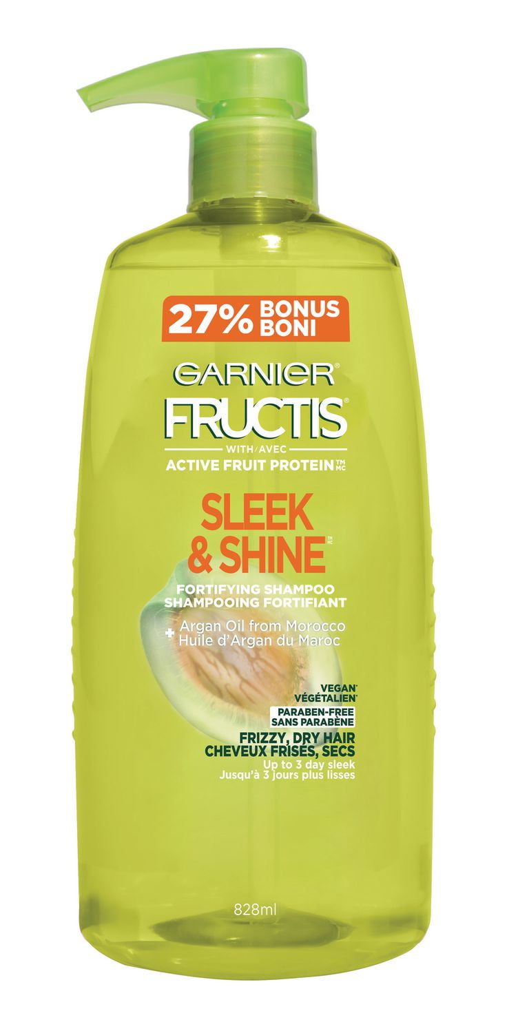 Garnier Sleek & Shine Fortifying Shampoo with Argan Oil from Morocco ...