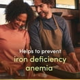thumbnail image 2 of NATURE'S BOUNTY Iron Plus, 28 mg, Gentle, Helps Prevent Anemia, Supports Immune Health, Helps Red Blood Cell Formation & Function, Helps Wounds Heal, Antioxidant, Capsules 90, 2 of 6
