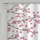 Rideau de douche en tissu cerisier en fleurs de Hometrends Rideau de douche en tissu – image 4 sur 6