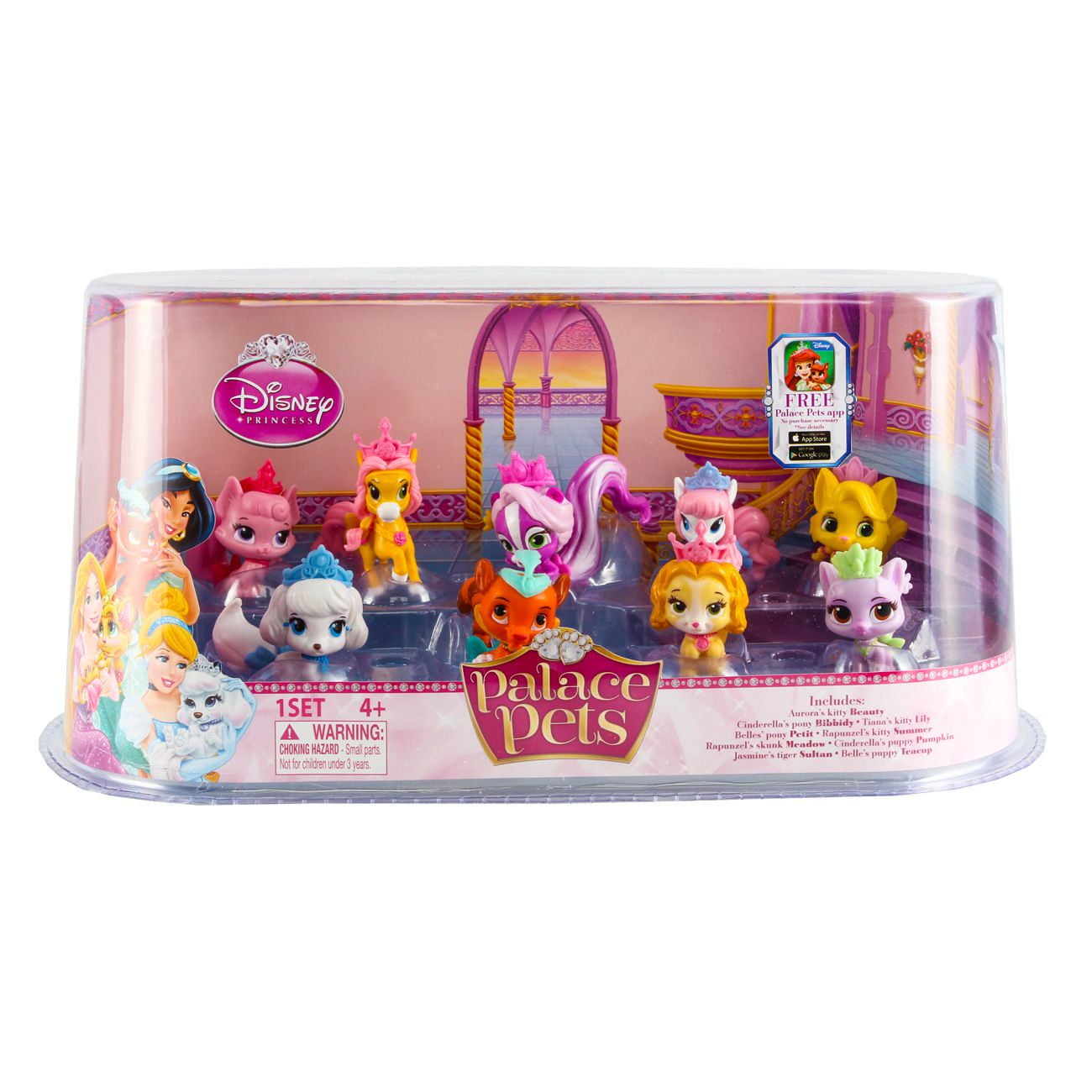 Disney Princess Palace Pets 1.5 Pets Giftset Walmart