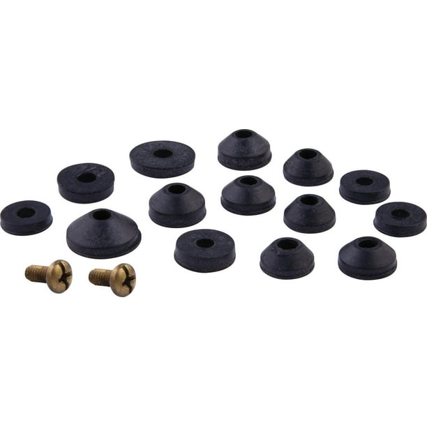 Peerless Assorted Faucet Washers with 2 Brass Screws, Peerless Assorted