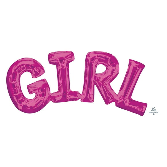 Anagram International Party Eh! "Pink Girl" Banner