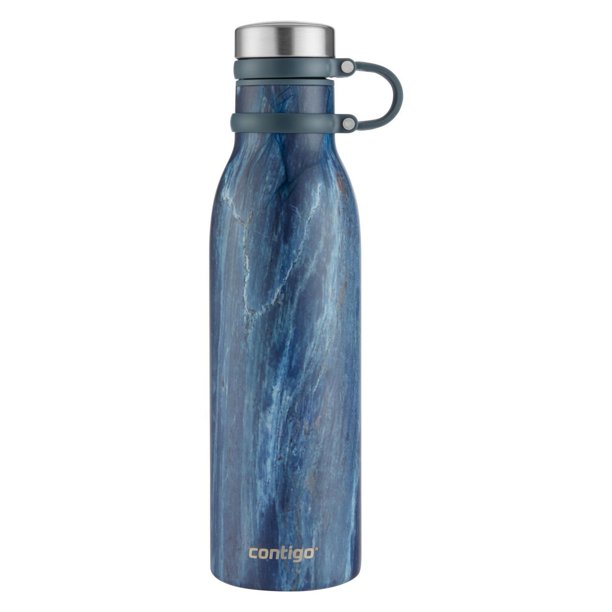 Contigo Cortland Chill 2.0 Stainless Steel Vacuum-Insulated Water Bottle  with Spill-Proof Lid, Keeps Drinks Hot or Cold for Hours with  Interchangeable Lid, 24oz 2-Pack, Juniper & Dragonfruit 24oz 2-Pack Juniper  & Dragonfruit