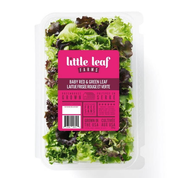 Little Leaf Farms Bébé feuille rouge et verte Laitue Bébé feuille rouge et verte 226g