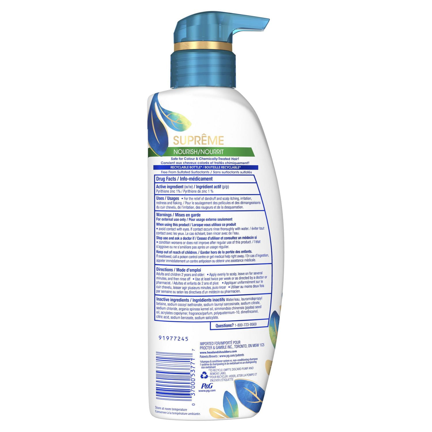 Head and shoulders 2025 shampoo contains sulfate