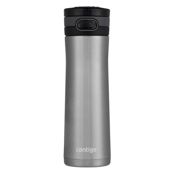 Contigo Thermalock Glacier Water Bottle, 20 oz, Brushed Stainless Steel ...