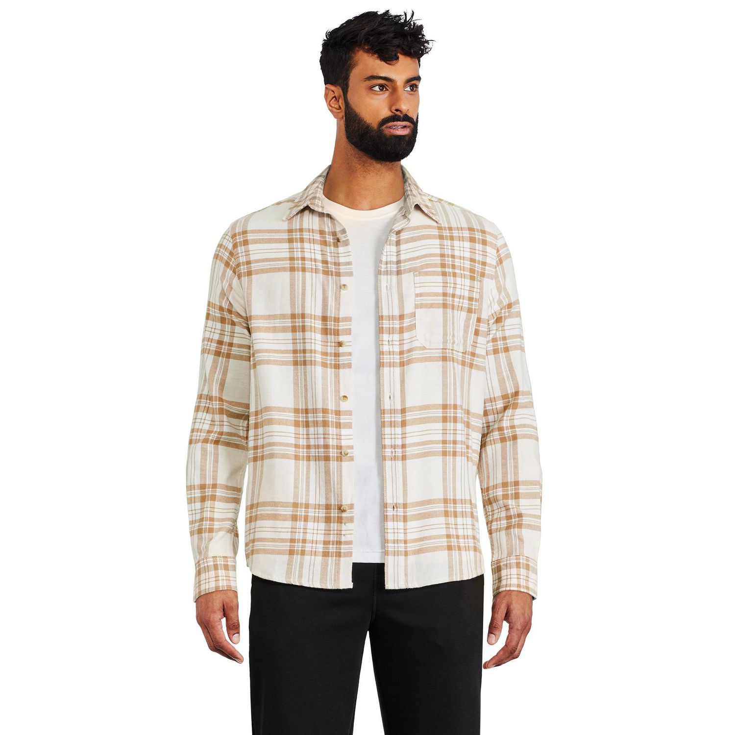 George Men's Flannel Shirt - Walmart.ca