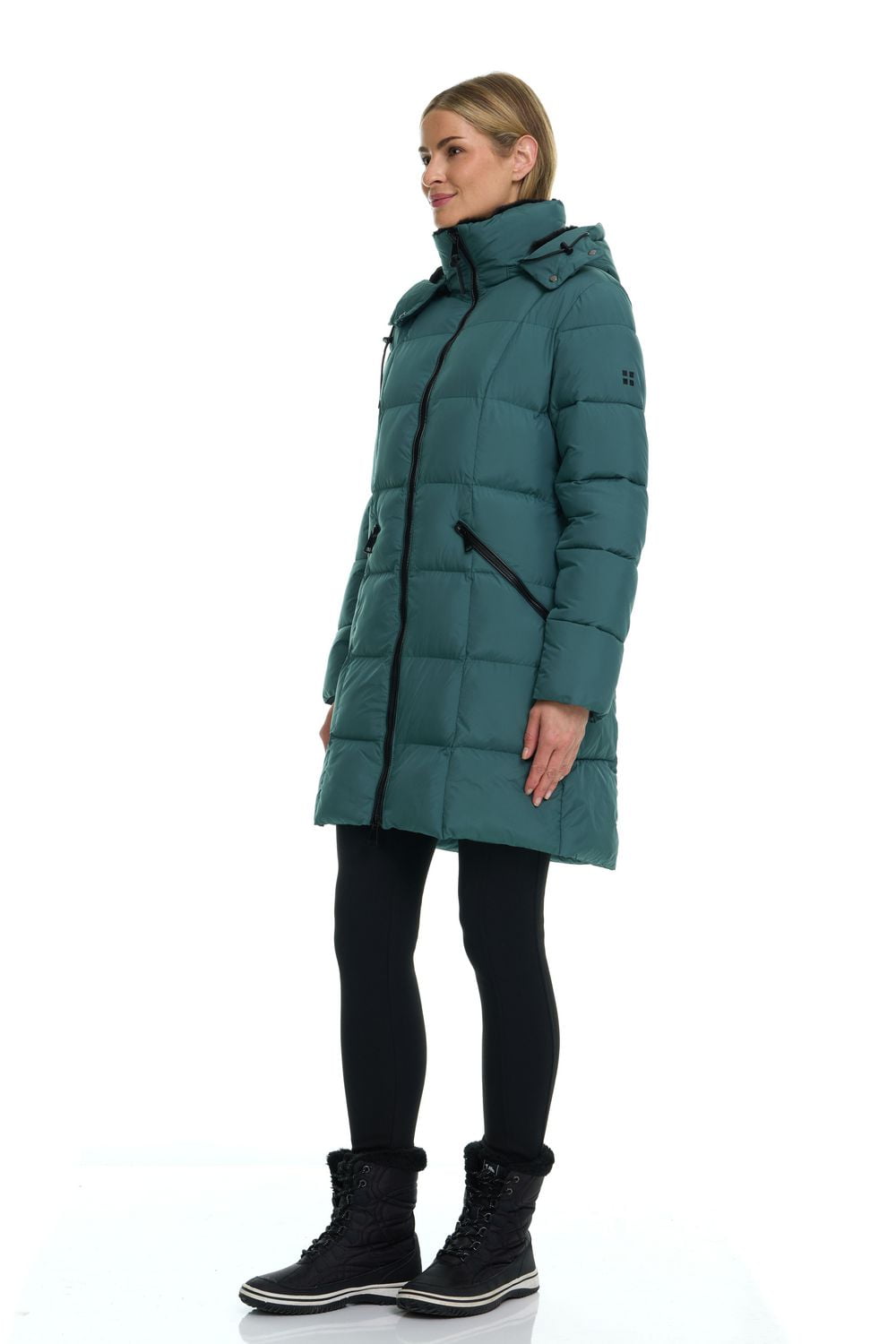 Veste matelassée pour femme taille plus — Alpes suisses