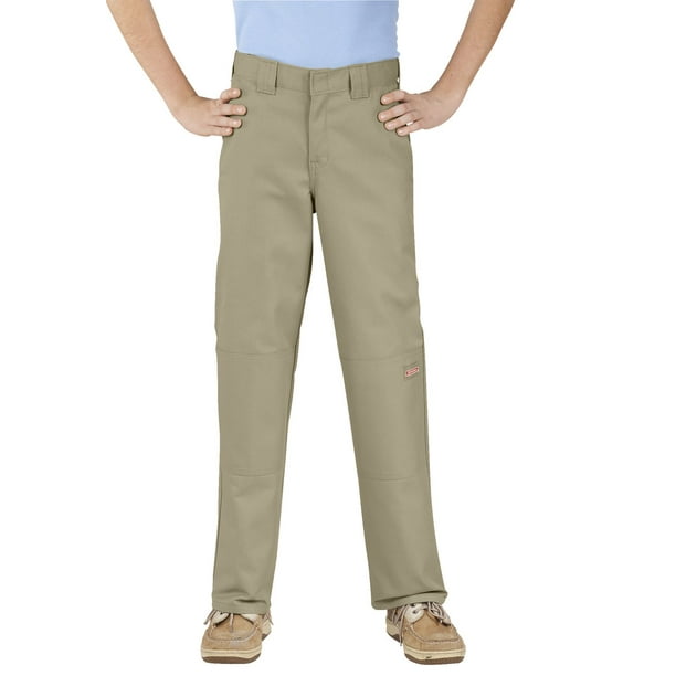 Pantalon en sergé, coupe standard et genoux renforcés de Genuine Dickies pour garçons