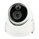 Caméra de sécurité IP 5MP extérieure à détection thermique de type dôme avec audio de Swann – Blanc – image 4 sur 6