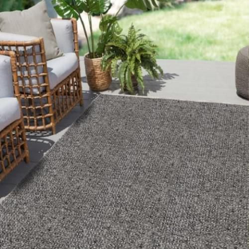 Tapis Terra 8'x10' - Gris mélangé