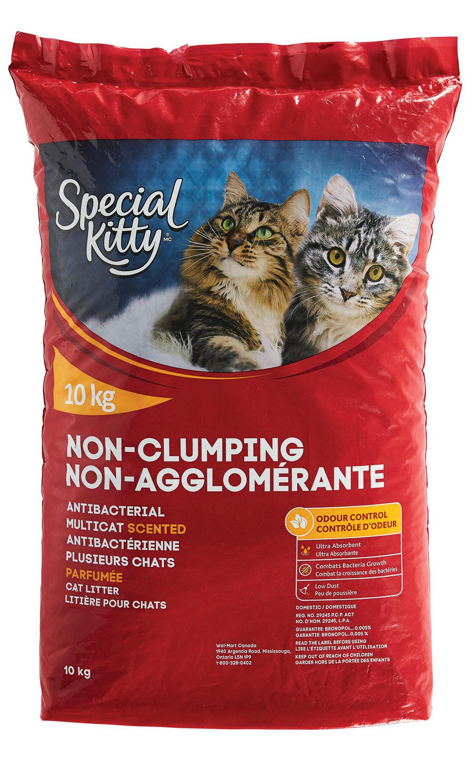 Special Kitty NonClumping AntiBacterial Cat Litter Scented