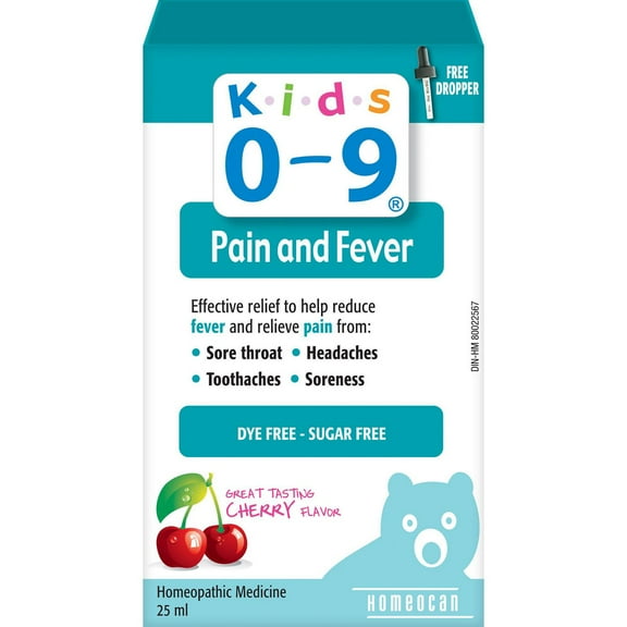 Enfants 0-9 Fièvre et Douleurs Médicament homéopathique