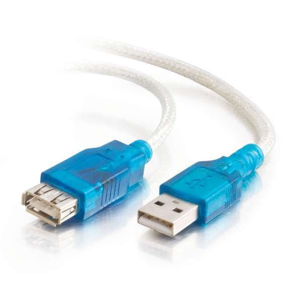 C2G 5m USB 2.0 câble d’un mâle à une Extension Active féminine (16,4 pi)