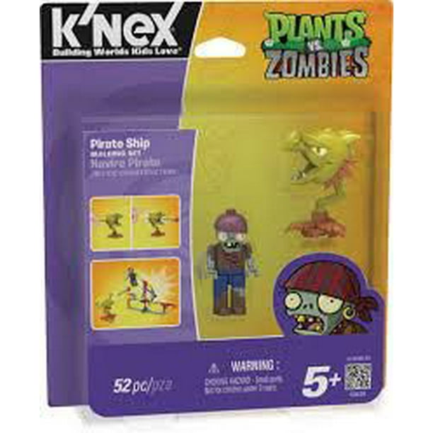 K'NeX Plants vs. Zombies Navire Pirate Jeu de Construction