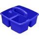 Storex Panier de Rangement avec poignée /Bleu (6 unités/paquet) – image 4 sur 5