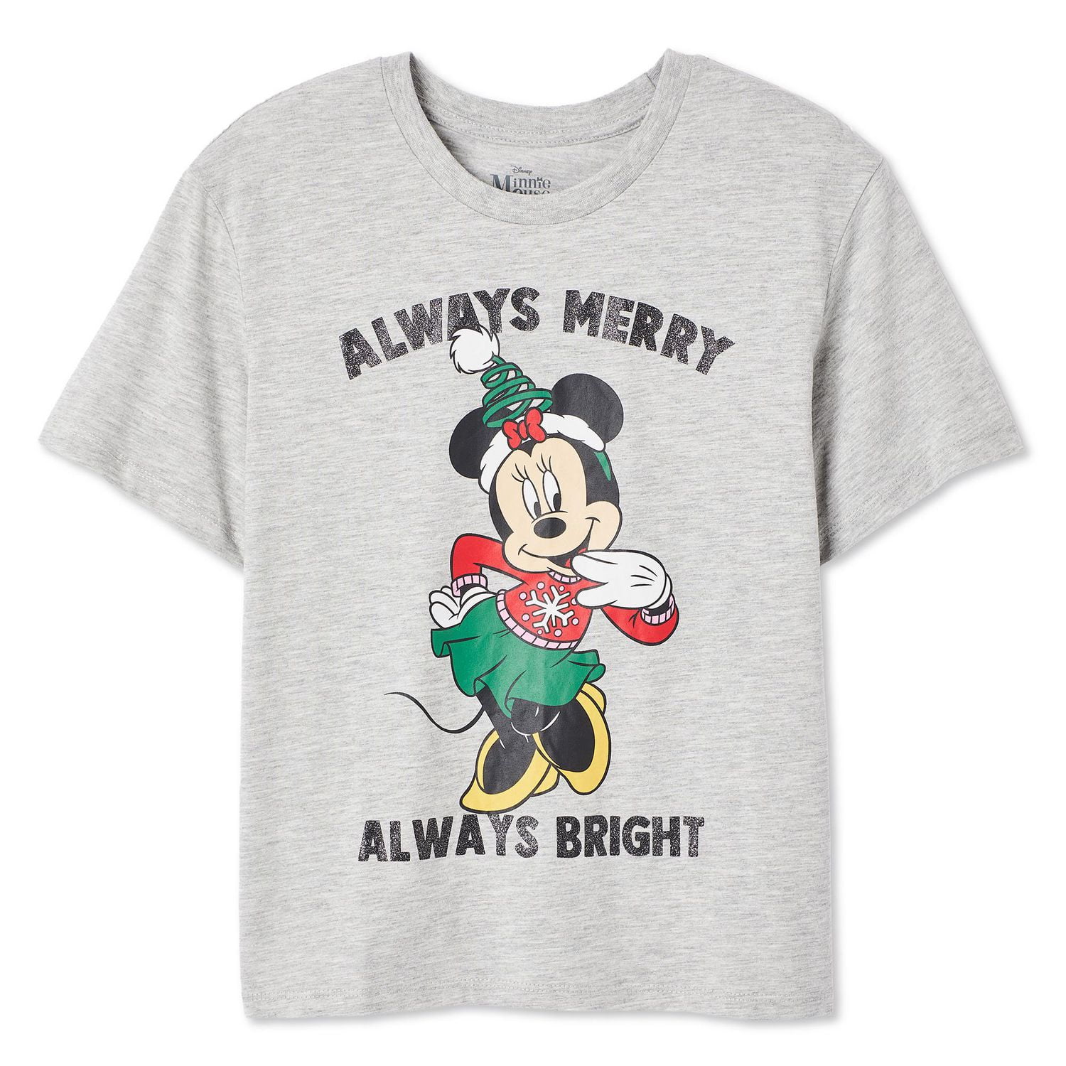 Disney Girls' Minnie Mouse Short Sleeve Tee