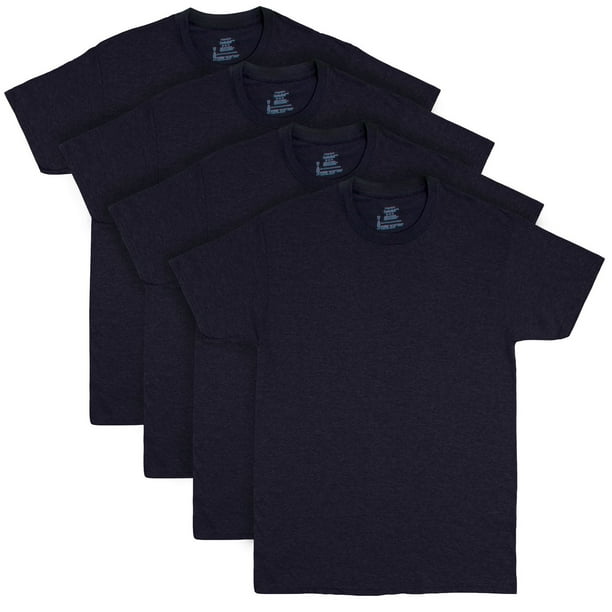 Paquet de quatre t-shirts à col rond - Hanes Tailles S-XL