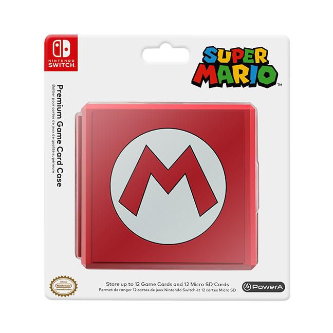 PowerA Premium Game Card Case for Nintendo Switch Mario