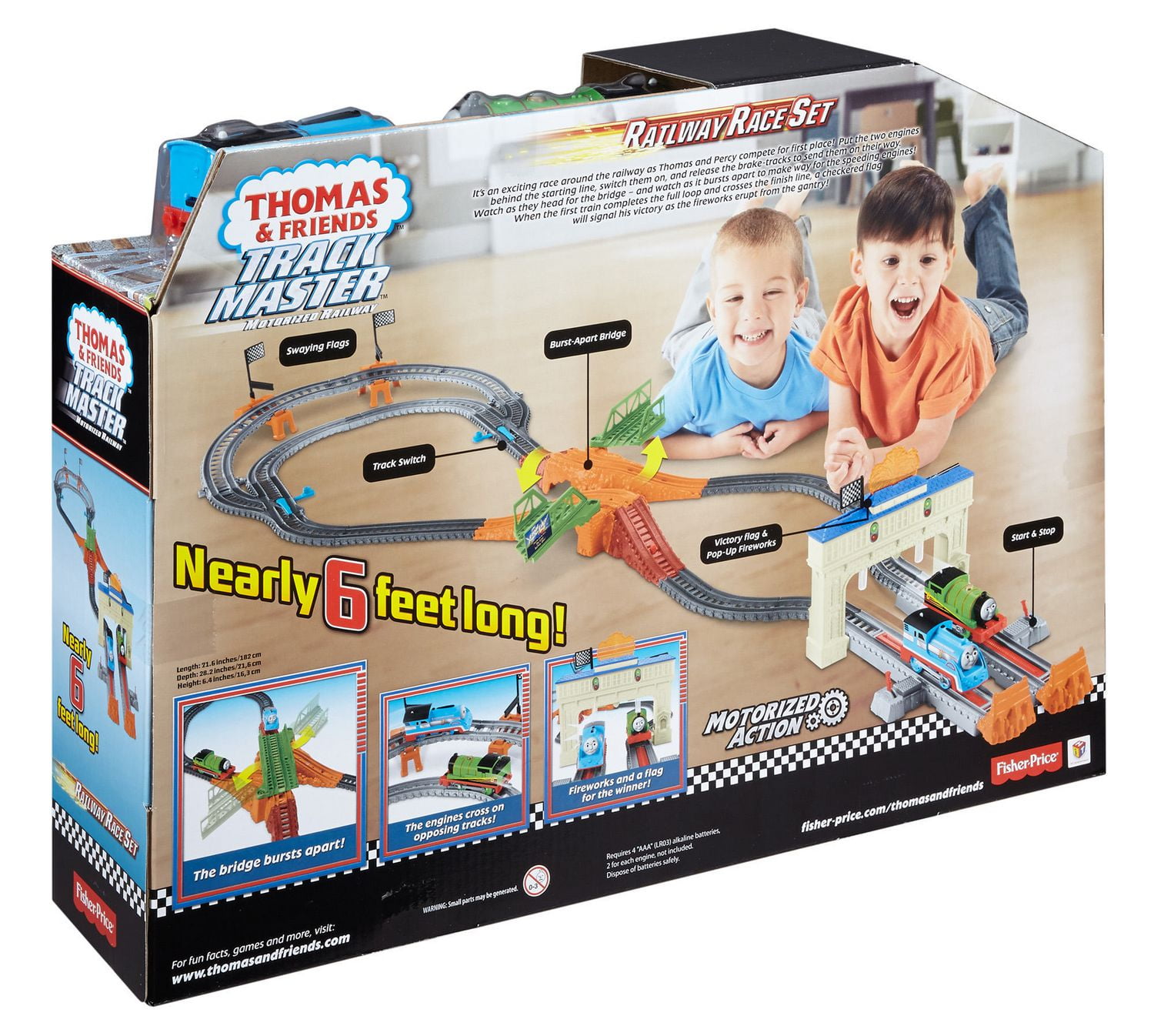 Thomas & percy's railway deals race set