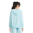 thumbnail image 2 of Haut à capuchon en molleton Justice pour filles, 2 of 3