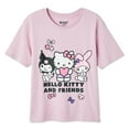 thumbnail image 3 of T-shirt à manches courtes Hello Kitty et ses amis pour filles, 3 of 3