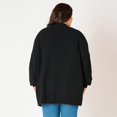 thumbnail image 4 of Devoted Women’s Plus size L/S Ottoman ribbed cardigan, 4 of 4