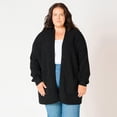 thumbnail image 1 of Devoted Women’s Plus size L/S Ottoman ribbed cardigan, 1 of 4