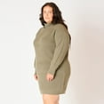 thumbnail image 3 of Devoted Taille Plus Femme Robe en faux pull ottoman, 3 of 6