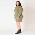 thumbnail image 4 of Devoted Taille Plus Femme Robe en faux pull ottoman, 4 of 6