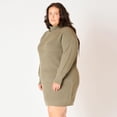 thumbnail image 3 of Devoted Taille Plus Femme Robe en faux pull ottoman, 3 of 6