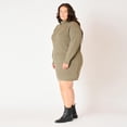 thumbnail image 4 of Devoted Taille Plus Femme Robe en faux pull ottoman, 4 of 6