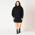 thumbnail image 2 of Devoted Taille Plus Femme Robe en faux pull ottoman, 2 of 6