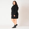 thumbnail image 4 of Devoted Taille Plus Femme Robe en faux pull ottoman, 4 of 6