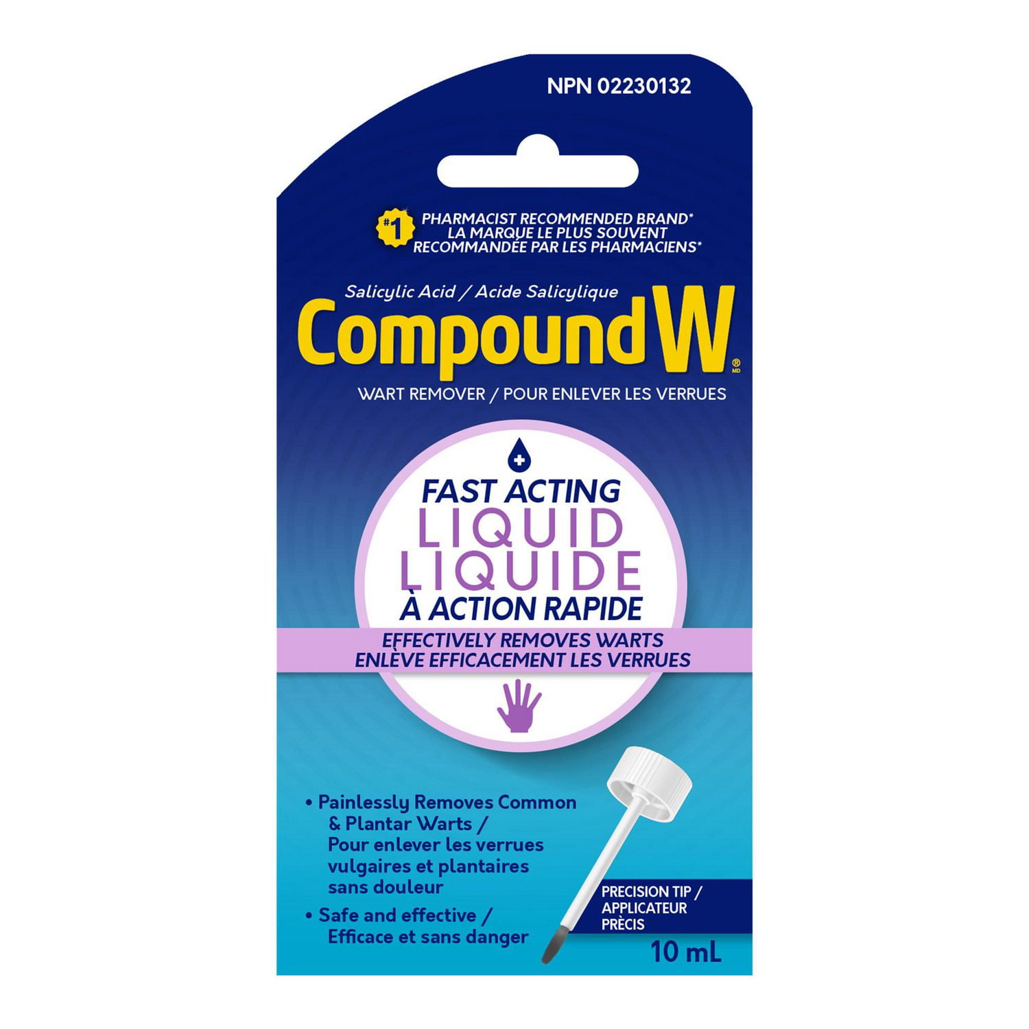 Compound W Fast Acting Liquid, 10 ML Liquid